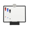Tripp Lite DMWP811VESAMB Magnetic Dry-Erase Whiteboard with Stand - VESA Mount, 3 Markers (Red/Blue/Black), Black Frame DMWP811VESAMB 037332249173