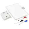 Tripp Lite DMWP811VESAMW Magnetic Dry-Erase Whiteboard with Stand - VESA Mount, 3 Markers (Red/Blue/Black), White Frame DMWP811VESAMW 037332249166