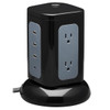 Tripp Lite TLP606UCTOWER surge protector Black, Grey 6 AC outlet(s) 120 V 2.44 m TLP606UCTOWER 037332260307