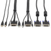 Tripp Lite DVI KVM Cable Kit - DVI, USB, 3.5 mm Audio (3xM/3xM) + USB (M/M) + DVI (M/M), 6 ft. (1.83 m) P784-006-DVU 037332242341