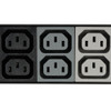 Tripp Lite PDU3XMV6G20 11.5kW 3-Phase Local Metered PDU, 208-240V (36 C13 & 9 C19), IEC-309 16/20A Red, 360-415V Input, 6 ft. (1.83 m) Cord, 0U Vertical PDU3XMV6G20 037332163912