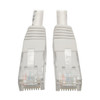 Tripp Lite N200-001-WH Cat6 Gigabit Molded (UTP) Ethernet Cable (RJ45 M/M), White, 1 ft. (0.31 m) N200-001-WH 037332204356