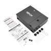 Tripp Lite N492-WM4-BK Wall-Mount Fiber Optic Distribution Enclosure, 4-Panel Capacity N492-WM4-BK 037332202925
