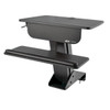 Tripp Lite WWSSDC WorkWise Height-Adjustable Sit-Stand Workstation, Clamp-on WWSSDC 10037332196863
