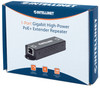 Intellinet Gigabit High-Power PoE+ Extender Repeater, IEEE 802.3at/af Power over Ethernet (PoE+/PoE), metal 560962 766623560962