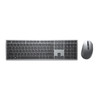 DELL KM7321W keyboard RF Wireless + Bluetooth US English Grey, Titanium KM7321WGY-US 884116381945