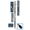 Tripp Lite 14.5kW 3-Phase Monitored Per-Outlet PDU - LX Platform, 24 C13 & 6 C19 Outlets (208/240V), 50A CS8365C, 0U, TAA PDU3EVNR6H50 037332242235