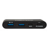 Tripp Lite U460-T04-2A2C-2 4-Port USB-C Hub with Self-Storing Cable and Power Delivery, 2x USB-A, 2x USB-C, 100W PD 3.0, 10Gbps, USB 3.1 U460-T04-2A2C-2 037332236449