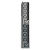 Tripp Lite 10kW 3-Phase Switched PDU, LX Interface, 200/208/240V Outlets (24 C13/6 C19), LCD, NEMA L15-30P, 1.8m/6 ft. Cord, 0U 1.8m/70 in. Height, TAA PDU3EVSR6L1530 037332195401