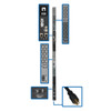 Tripp Lite 10kW 3-Phase Monitored PDU, LX Interface, 200/208/240V Outlets (42 C13/6 C19), LCD, NEMA L21-30P, 1.8m/6 ft. Cord, 0U 1.8m/70 in. Height, TAA PDU3EVN6L2130B 037332195364
