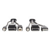 Tripp Lite DisplayPort KVM Cable Kit, 3 in 1 - 4K DisplayPort, USB, 3.5 mm Audio (3xM/3xM), 4:4:4, 1.83 m, Black P783-006 037332241382