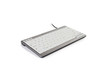 BakkerElkhuizen UltraBoard 950 keyboard USB QWERTY US International Silver, White BNEU950US 8719274671893