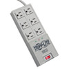 Tripp Lite Protect It! 6-Outlet Super Surge Alert Protector, 6-ft. Cord, 2420 Joules TR-6 037332010315