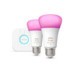 Philips Hue White and colour ambience 046677562915 smart lighting Smart lighting kit 9.5 W Bluetooth/Zigbee 562918 046677562915