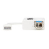Tripp Lite U236-MMF-LC USB 2.0 Ethernet NIC Adapter - 10/100 Mbps, 100Base-FX, LC, Multimode Fiber, White U236-MMF-LC 037332248473