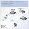 Tripp Lite B160-101-DPHDSI DisplayPort to DVI/HDMI over Cat5/6 Extender Kit, 1080p 60 Hz, Serial and IR Control, 328 ft. (100 m), TAA B160-101-DPHDSI 037332237798