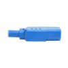 Tripp Lite P005-003-ABL Heavy-Duty PDU Power Cord, C13 to C14 - 15A, 250V, 14 AWG, 3 ft. (0.91 m), Blue P005-003-ABL 037332198976
