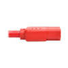 Tripp Lite P004-003-ARD PDU Power Cord, C13 to C14 - 10A, 250V, 18 AWG, 3 ft. (0.91 m), Red P004-003-ARD 037332198853