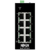 Tripp Lite NFI-U08-2 8-Port Unmanaged Industrial Ethernet Switch - 10/100 Mbps, Ruggedized, -40° to 75°C, DIN Mount NFI-U08-2 037332264558