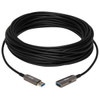 Tripp Lite U330F-20M-G1 USB 3.2 Gen 1 CL3-Rated Fiber Active Optical Cable (AOC) - Extension/Repeater, A/A M/F, Black, 20 m U330F-20M-G1 037332260383