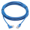 Tripp Lite N204-S15-BL-RA Right-Angle Cat6 Gigabit Molded Slim UTP Ethernet Cable (RJ45 Right-Angle M to RJ45 M), Blue, 15 ft. (4.57 m) N204-S15-BL-RA 037332252425