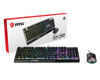 MSI VIGOR GK30 COMBO RGB MEMchanical Gaming Keyboard + Clutch GM11 Gaming Mouse ' UK Layout, 6-Zone RGB Lighting Keyboard, Dual-Zone RGB Lighting Mouse, 5000 DPI Optical Sensor, RGB Mystic Light' VIGOR GK30 COMBO 824142186268