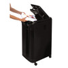 Fellowes 4657301 paper shredder Micro-cut shredding 22.9 cm Black 4657301