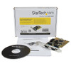 StarTech.com 2 Port RS232/422/485 PCI Serial Adapter Card w/ ESD Protection PCI2S232485I 065030840408