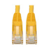 Tripp Lite N201-06N-YW Cat6 Gigabit Snagless Molded (UTP) Ethernet Cable (RJ45 M/M), Yellow, 6-in. (15.24 cm) N201-06N-YW 037332206503