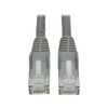 Tripp Lite N201-035-GY Cat6 Gigabit Snagless Molded (UTP) Ethernet Cable (RJ45 M/M), Gray, 35 ft. (10.67 m) N201-035-GY 037332204912
