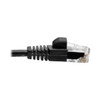 Tripp Lite N261-S05-BK Cat6a 10G Snagless Molded Slim UTP Ethernet Cable (RJ45 M/M), Black, 5 ft. (1.52 m) N261-S05-BK 037332203885
