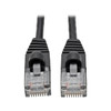 Tripp Lite N261-S02-BK Cat6a 10G Snagless Molded Slim UTP Ethernet Cable (RJ45 M/M), Black, 2 ft. (0.61 m) N261-S02-BK 037332203830