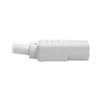 Tripp Lite P018-003-AWH Power Cord C14 to C15 - Heavy-Duty, 15A, 250V, 14 AWG, 3 ft. (0.91 m), White P018-003-AWH 037332199140