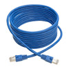 Tripp Lite N262-014-BL Cat6a 10G Certified Snagless Shielded STP Ethernet Cable (RJ45 M/M), PoE, Blue, 14 ft. (4.27 m) N262-014-BL 037332188359