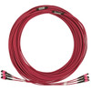 Tripp Lite N858B-38M-3X8MG 40/100G Multimode 50/125 OM4 Fiber Optic Cable (3x8F MTP/MPO-PC F/F), LSZH, Magenta, 38 m (124.7 ft.) N858B-38M-3X8MG 037332272997
