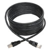 Tripp Lite N262-012-BK Cat6a 10G-Certified Snagless Shielded STP Ethernet Cable (RJ45 M/M), PoE, Black, 12 ft. (3.66 m) N262-012-BK 037332256775