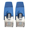 Tripp Lite N262-006-BL Cat6a 10G-Certified Snagless Shielded STP Ethernet Cable (RJ45 M/M), PoE, Blue, 6 ft. (1.83 m) N262-006-BL 037332256706