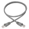 Tripp Lite N262-006-GY Cat6a 10G-Certified Snagless Shielded STP Ethernet Cable (RJ45 M/M), PoE, Gray, 6 ft. (1.83 m) N262-006-GY 037332256713