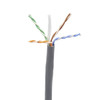 Tripp Lite N224-01K-GY-LP5 Cat6 Gigabit Solid Core UTP Bulk Ethernet Cable, CMP-LP 0.5A Plenum, 100W PoE/PoE++, Gray, 1000 ft. (304.8 m) N224-01K-GY-LP5 037332247957