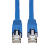 Tripp Lite N261P-050-BL Cat6a 10G-Certified Snagless F/UTP Ethernet Cable (RJ45 M/M), PoE, CMR-LP, Blue, 50 ft. (15.24 m) N261P-050-BL 037332242563