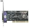 Manhattan PCI Card, 1x Parallel DB25 Port, 1.5 Mbps, low profile bracket included, Supports EPP/ECP/SPP modes and PCI IRQ sharing, Box 158220 766623158220