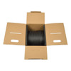 Tripp Lite N224-01K-BK Cat6 Gigabit Solid Core Plenum-Rated UTP CMP PVC Bulk Ethernet Cable, Black, 1000 ft. (304.8 m) N224-01K-BK 037332196675
