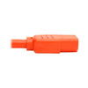 Tripp Lite P004-006-AOR PDU Power Cord, C13 to C14 - 10A, 250V, 18 AWG, 6 ft. (1.83 m), Orange P004-006-AOR 037332199386