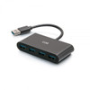C2G 4-Port USB-A 3.0 Hub - SuperSpeed USB 5Gbps C2G54461 757120544616