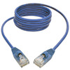 Tripp Lite N001-S05-BL Cat5e 350 MHz Snagless Molded Slim (UTP) Ethernet Cable (RJ45 M/M) - Blue, 5 ft. (1.52 m) N001-S05-BL 037332193018