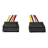 Tripp Lite P947-06N-2P15 15-Pin SATA Power Y Cable - M/2xF, 18 AWG, 6-in. (15.24 cm) P947-06N-2P15 037332185327