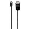 Belkin B2B103-06-BLK video cable adapter 1.8 m USB Type-C DisplayPort Black 42040