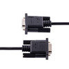 StarTech.com 3m RS232 Serial Null Modem Cable, Crossover Serial Cable w/Al-Mylar Shielding, DB9 Serial COM Port Cable Female to Male, Compatible w/DTE Devices, Black, F/M 9FMNM-3M-RS232-CABLE 065030894449