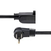 StarTech.com RFX-6F-POWER-CORD power cable Black 1.8 m NEMA 5-15P NEMA 5-15R RFX-6F-POWER-CORD 065030894234