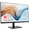 MSI 27" Monitor, Adjustable Stand, 1920x1080, 75Hz, IPS, 5ms, HDMI, DisplayPort, USB Type-C, Built-in USB Hub, Built-in Speakers, Anti-Glare, Anti-Flicker, Less Blue light, TÜV Certified, VESA, Kensington, Black MODERNMD272P 824142283134